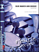 Blue March and Boogie Concert Band sheet music cover